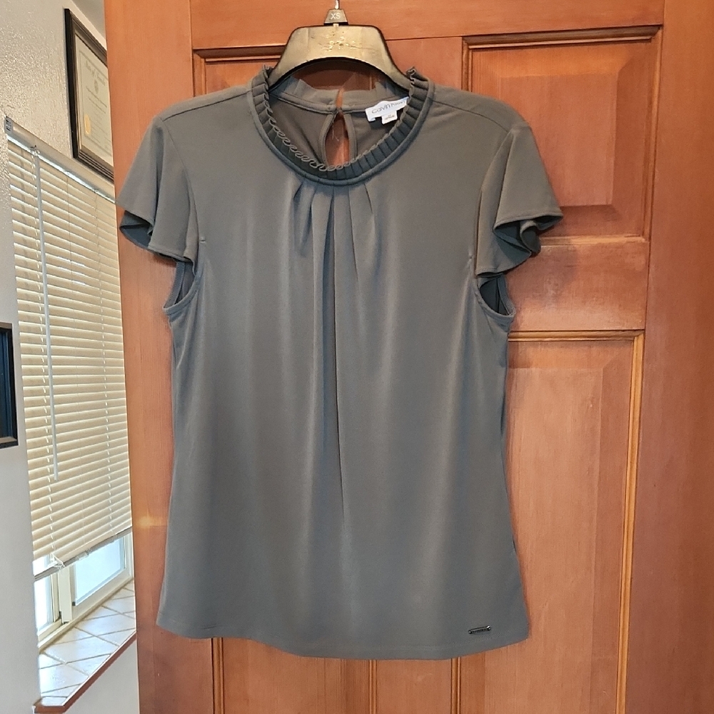 Calvin Klien Preppy Blouse Top
